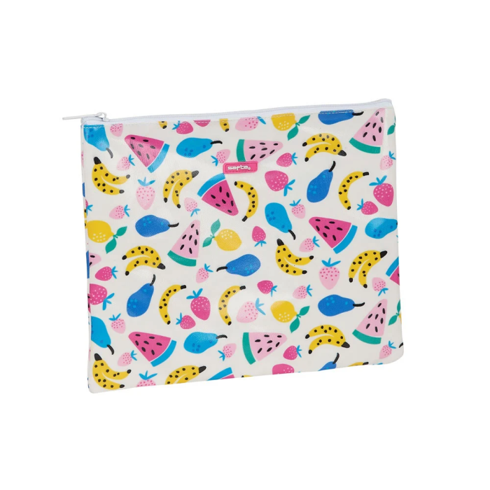 Portatodo Safta Fruits Blanco 4