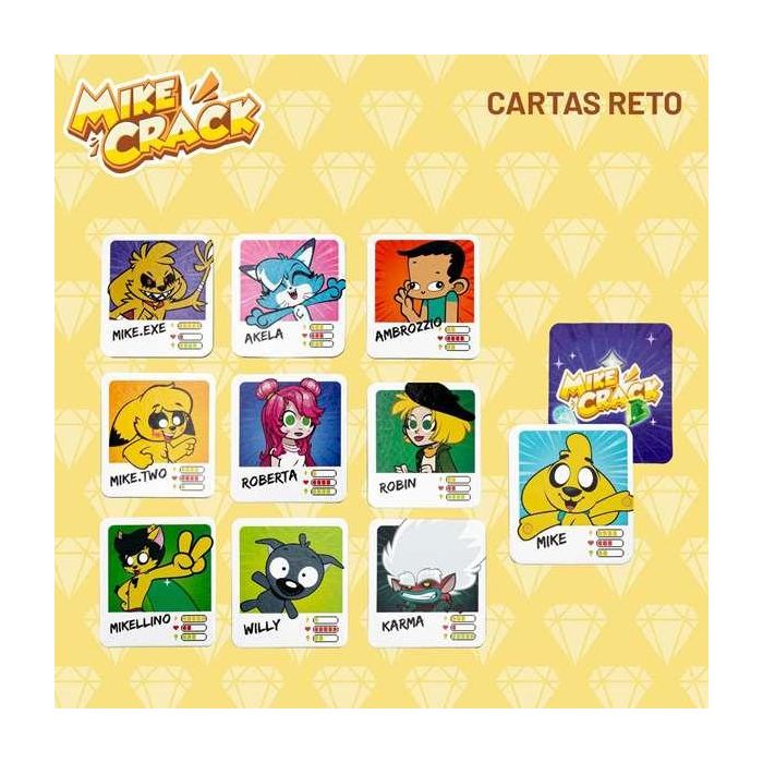 Juego de mesa mike crack ¡los cristales legendarios! 4