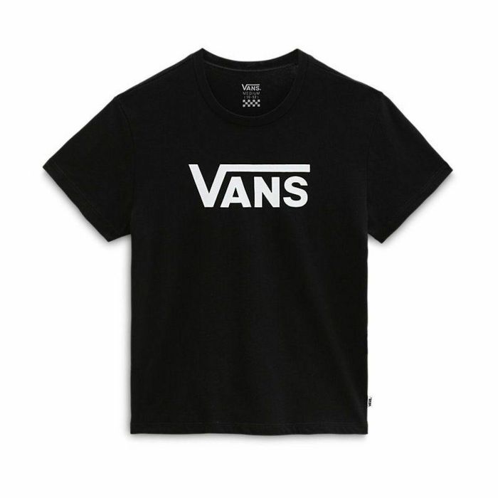 Camiseta de Manga Corta Infantil Vans Flying V Negro 0 Camiseta de Manga Corta Infantil Vans Flying V Negro 0