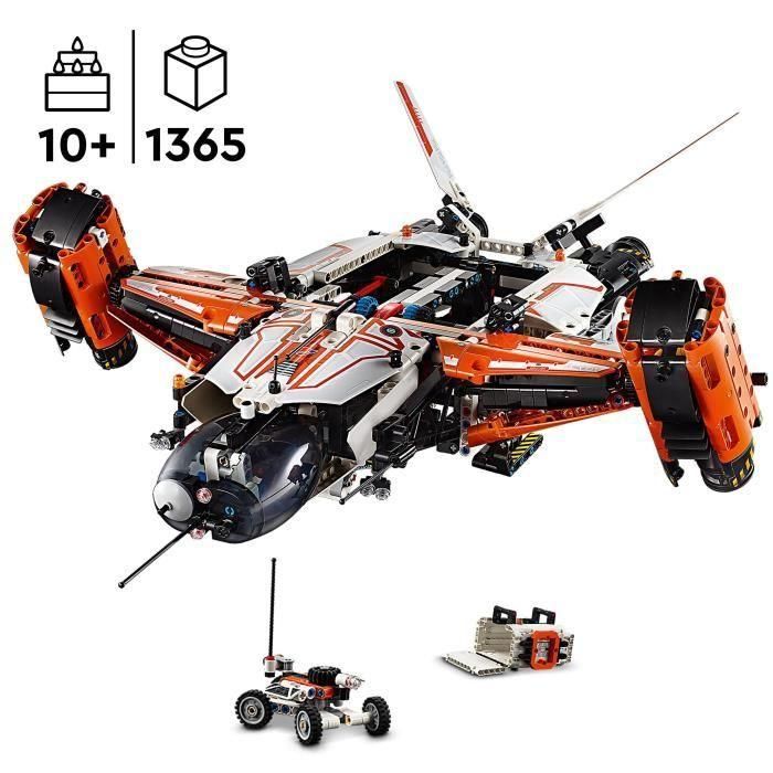 LEGO Technic 42181 VTOL LT81 Nave Espacial de Carga, Juguete de Construcción Espacial 1 LEGO Technic 42181 VTOL LT81 Nave Espacial de Carga, Juguete de Construcción Espacial 1
