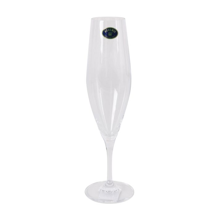 Bohemia Juego de 6 Copas de Champagne Colección Galaxia 210 ml - Juego Completo de Copas para Brindis y Eventos Especiales, 23 cm de Altura (4 Cajas) 6