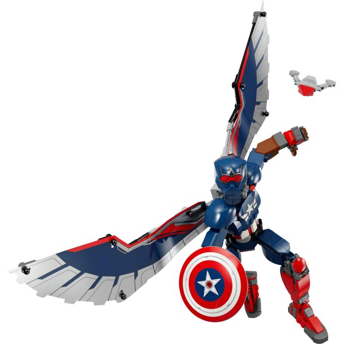 Lego Juego de Construcción Marvel Super Heroes Capitán América. Set de Ladrillos de Construcción Juguete para Niños y Coleccionistas 8+ Años 1 Lego Juego de Construcción Marvel Super Heroes Capitán América. Set de Ladrillos de Construcción Juguete para Niños y Coleccionistas 8+ Años 1