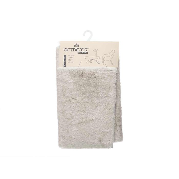 Alfombra Rabbit 50X80 Cm Gris Claro Giftdecor (6 Unidades) 1 Alfombra Rabbit 50X80 Cm Gris Claro Giftdecor (6 Unidades) 1