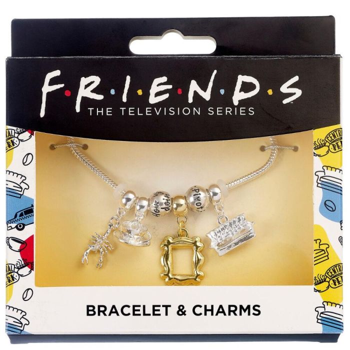 Pulsera Charm plateada Friends 1 Pulsera Charm plateada Friends 1