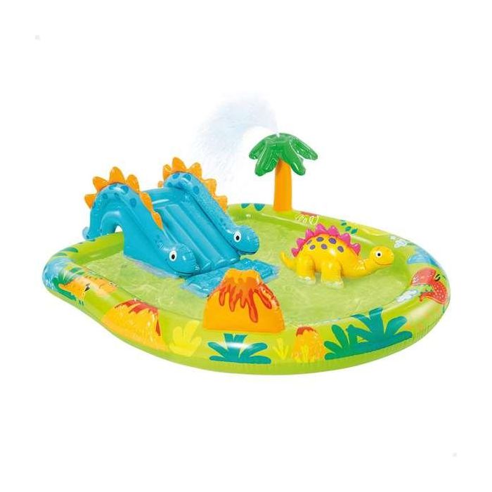 Piscina hinchable centro de juegos dinosaurios (capacidad 143 litros) (+ 2 años) 191x152x58 cm 5 Piscina hinchable centro de juegos dinosaurios (capacidad 143 litros) (+ 2 años) 191x152x58 cm 5