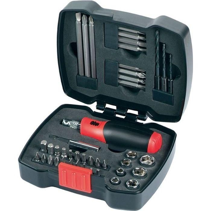 BLACK & DECKER Juego de destornilladores de 43 piezas A7175 BLACK & DECKER Juego de destornilladores de 43 piezas A7175
