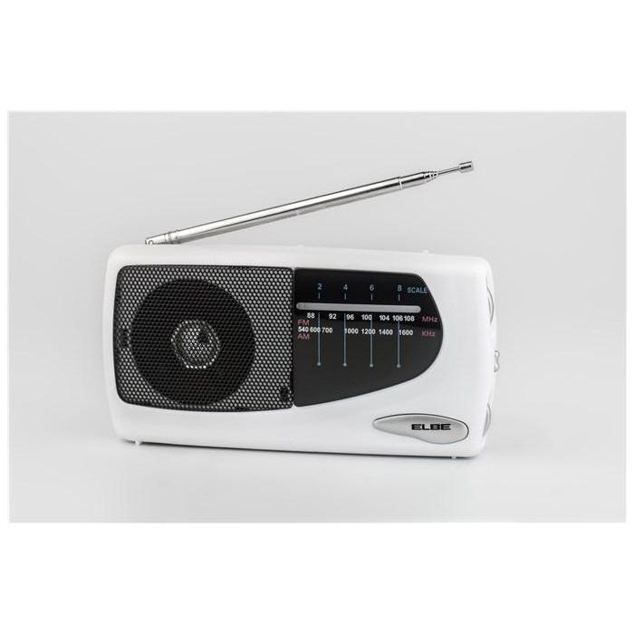 Elbe RF-52-SOB Radio Portátil Blanca AM/FM con Altavoz Integrado para Sobremesa, Fácil Uso y Diseño Elegante 10 Elbe RF-52-SOB Radio Portátil Blanca AM/FM con Altavoz Integrado para Sobremesa, Fácil Uso y Diseño Elegante 10