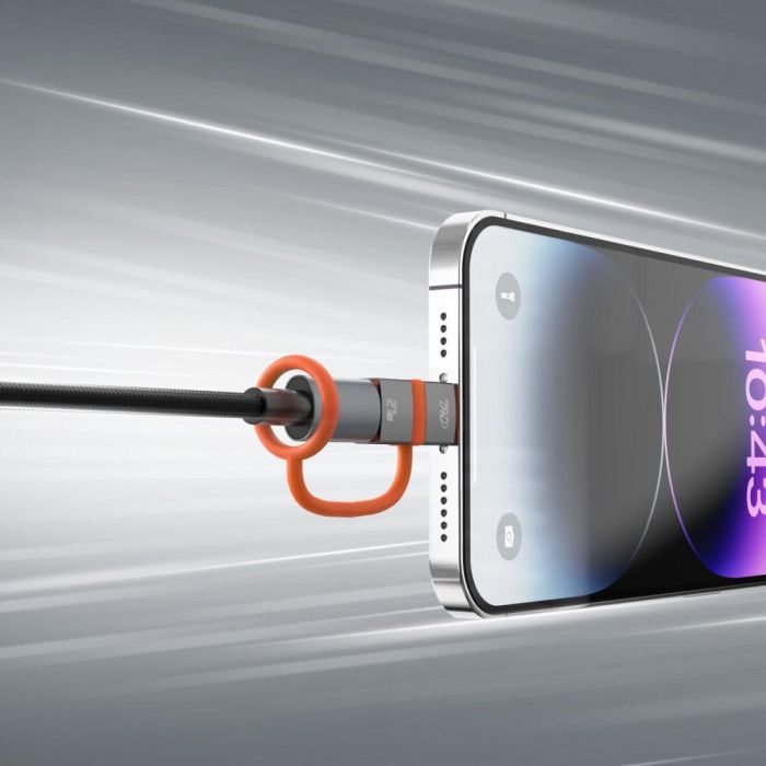 4smarts USB-C auf Adapter Lightning PD 27W 2er Set. grau 5