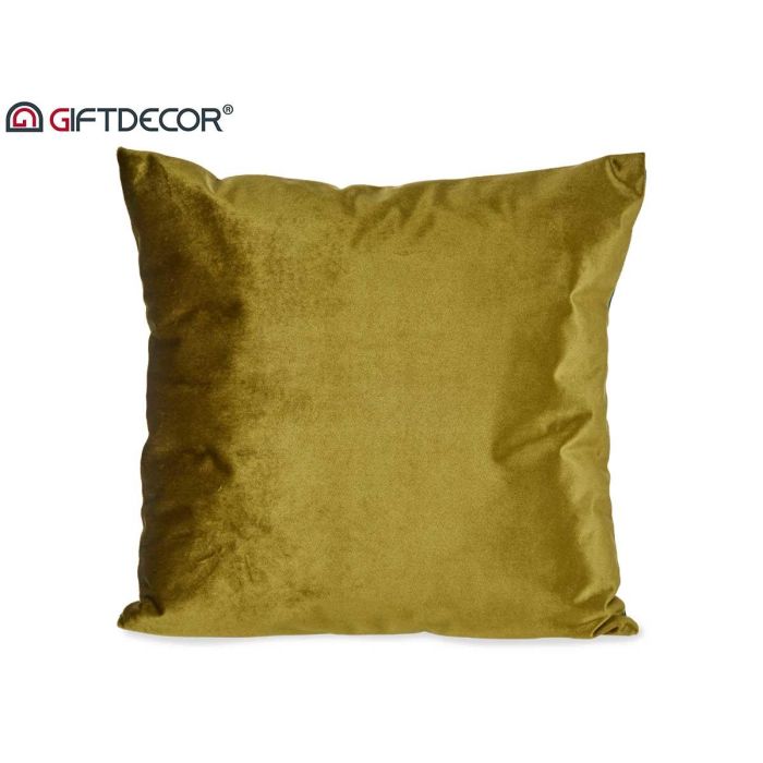 Cojín de terciopelo verde 45x45 cm - Giftdecor (8 Unidades) 1 Cojín de terciopelo verde 45x45 cm - Giftdecor (8 Unidades) 1