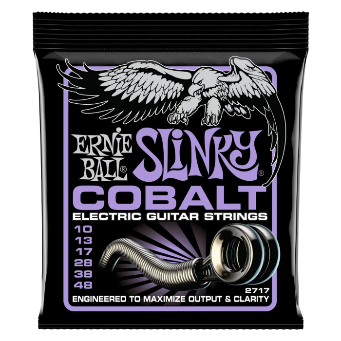 Ernieball Cobalt Slinky Ultra 10-48 Juego de Cuerdas Eléctrica: Máxima Salida y Claridad con Tecnología Cobalt 0 Ernieball Cobalt Slinky Ultra 10-48 Juego de Cuerdas Eléctrica: Máxima Salida y Claridad con Tecnología Cobalt 0