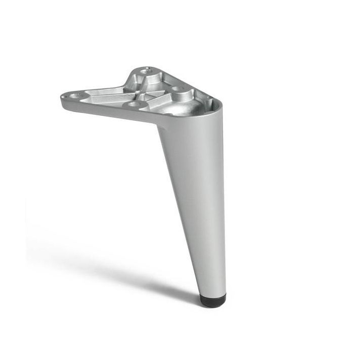 MAFOS Pata Metálica Zamak Konika Acabado Cromo Altura 100mm