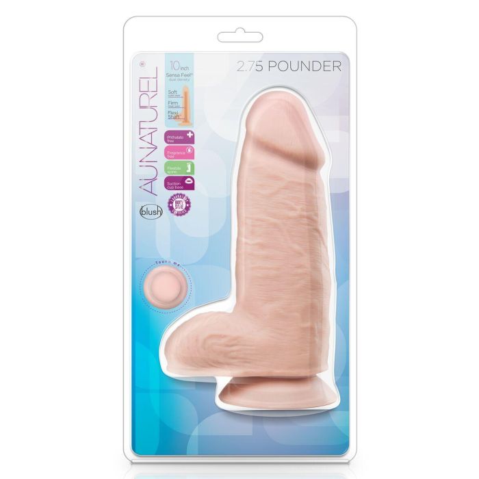 Consolador Realista Blush Au Naturel TPE Ø 7,6 cm 1