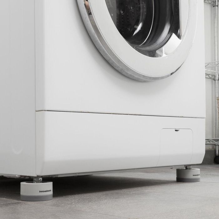 Set de Pies Antivibración Apilables Novib InnovaGoods 4 Unidades 11 Set de Pies Antivibración Apilables Novib InnovaGoods 4 Unidades 11