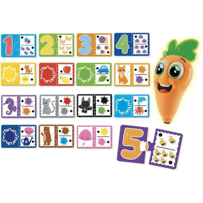 Lisciani Giochi Bolígrafo parlante CAROTINA BABY LIS8008324107292 - Aprende los colores, bolígrafo interactivo 1