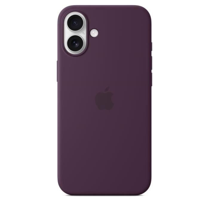 APPLE iPhone 16 Plus - Funda de Silicona con MagSafe - Ciruela 3 APPLE iPhone 16 Plus - Funda de Silicona con MagSafe - Ciruela 3