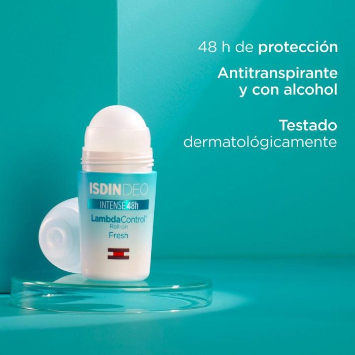 Isdin Lambda Control Intense 48H Desodorante Roll-On Emulsión 1