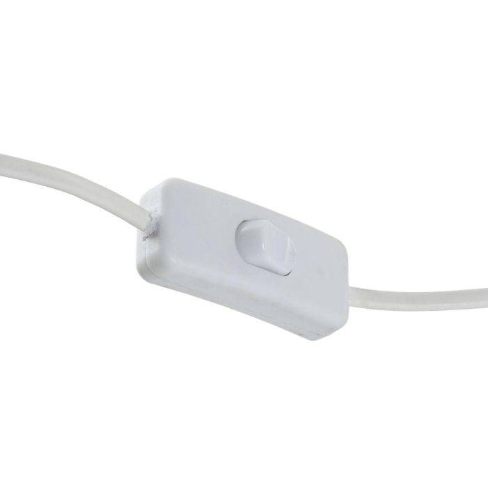 DKD Home Decor Lámpara de Sobremesa Urban Seta Metal y Cuerda, Blanco Natural, 40x73x40 cm, Tipo E27 2 DKD Home Decor Lámpara de Sobremesa Urban Seta Metal y Cuerda, Blanco Natural, 40x73x40 cm, Tipo E27 2