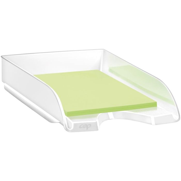 Bandeja Sobremesa Cep Plastico Blanca 257x348x66 mm 1