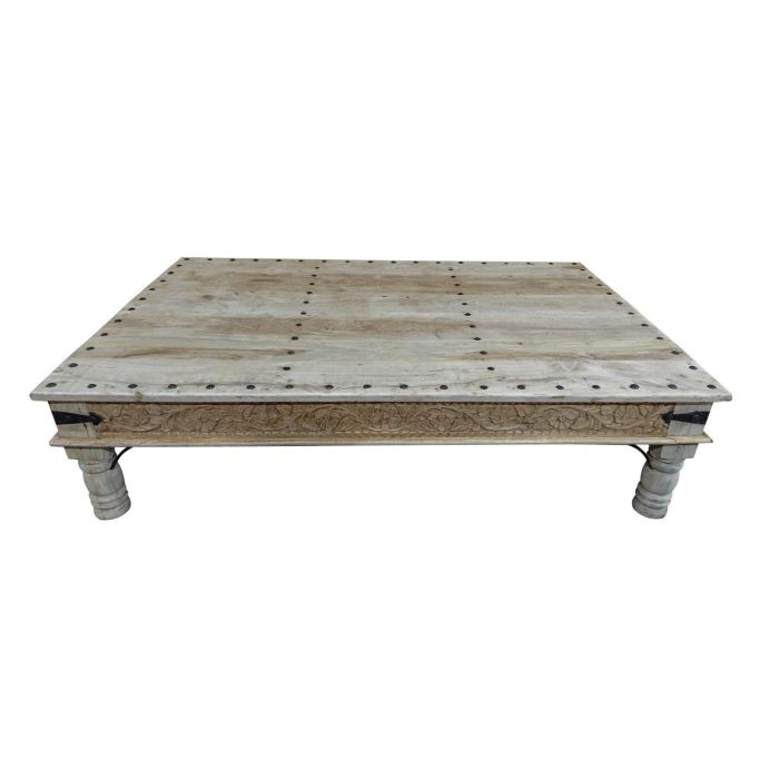 Mesa Centro Item Home DKD Home Decor Natural 120 x 45 x 180 cm 1 Mesa Centro Item Home DKD Home Decor Natural 120 x 45 x 180 cm 1