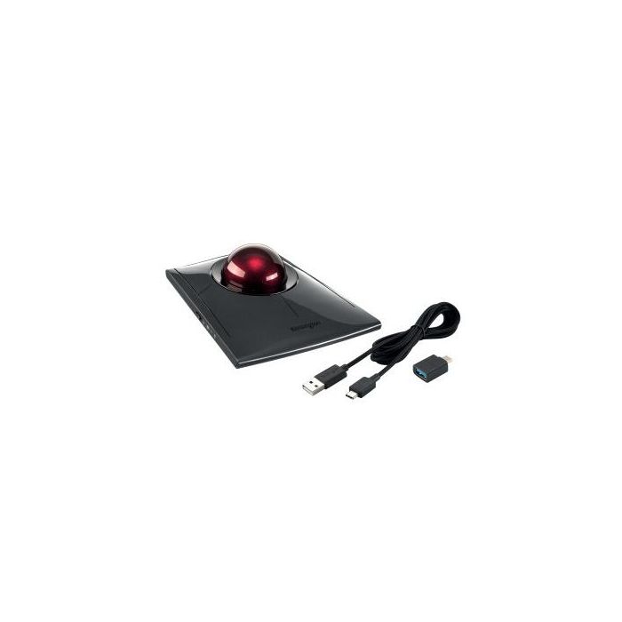 Raton Kensington Slimblade Prp Optico Trackball Inalambrico Triple Conexion Color Negro 8