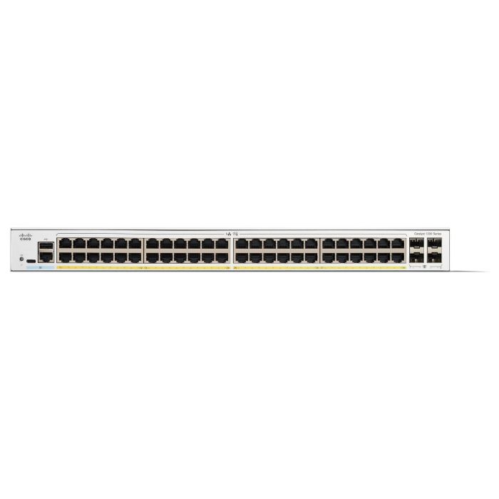 Cisco CATALYST 1200 48-Port GE PoE Switch Gestionado Gigabit Ethernet 1