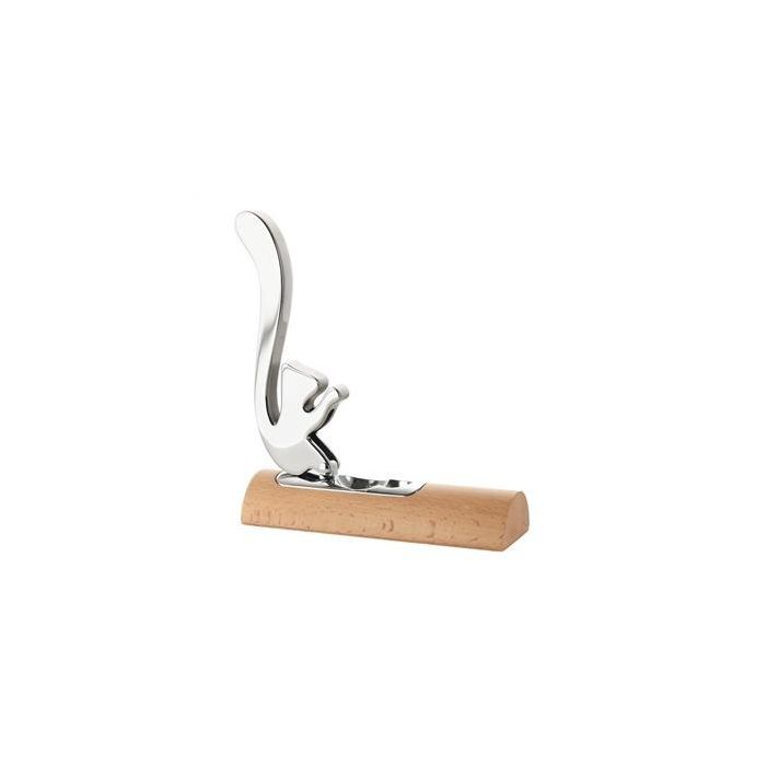 Alessi AB13 Scoiattolo Cascanueces en Acero Inoxidable 18/10 y Madera Alessi AB13 Scoiattolo Cascanueces en Acero Inoxidable 18/10 y Madera