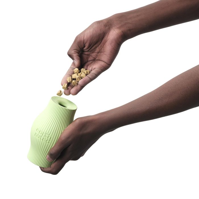 Earth Rated Juguete Dispensador de Premios Interactivo para Perros, de Goma, Talla L, Verde. Ideal para Estimulación Mental y Reducir Ansiedad 3