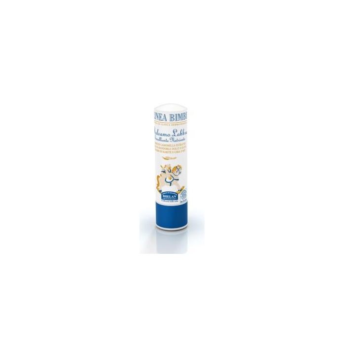 Linea Bimbi Bálsamo Labial para Bebés con Manteca de Karité y Aceites Naturales, Hidratante y Calmante para Labios Sensibles