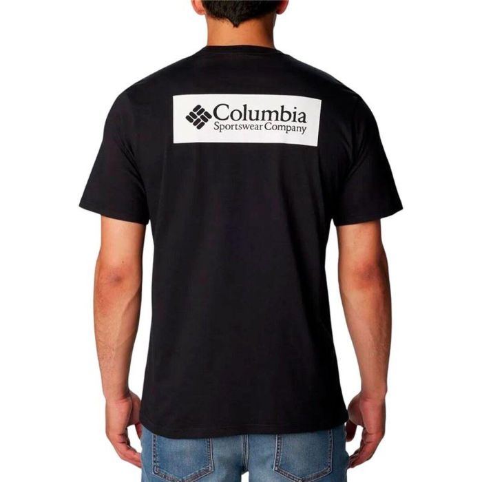 Camiseta de Manga Corta Hombre Columbia North Cascades™ Negro 9-10 Años 1