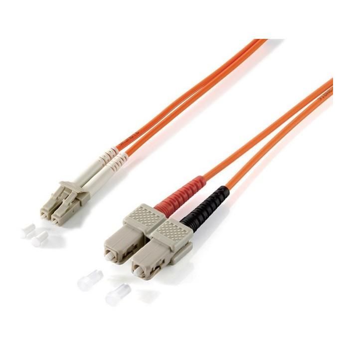 Equip Cable Fibra Óptica LC a SC Multimodo Duplex 3m OM1 62.5/125µm LSZH Patchkabel