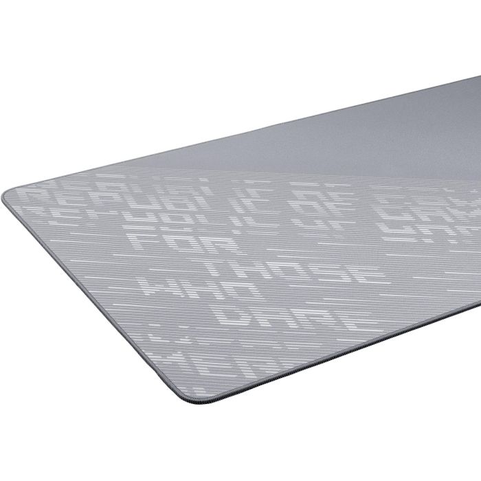 ASUS ROG 90MP03H0-BPUA00 Alfombrilla Gaming Scabbard II XXL Arctic Gray 900x400mm Antideslizante, Tela y Caucho, Resistente a Líquidos 3