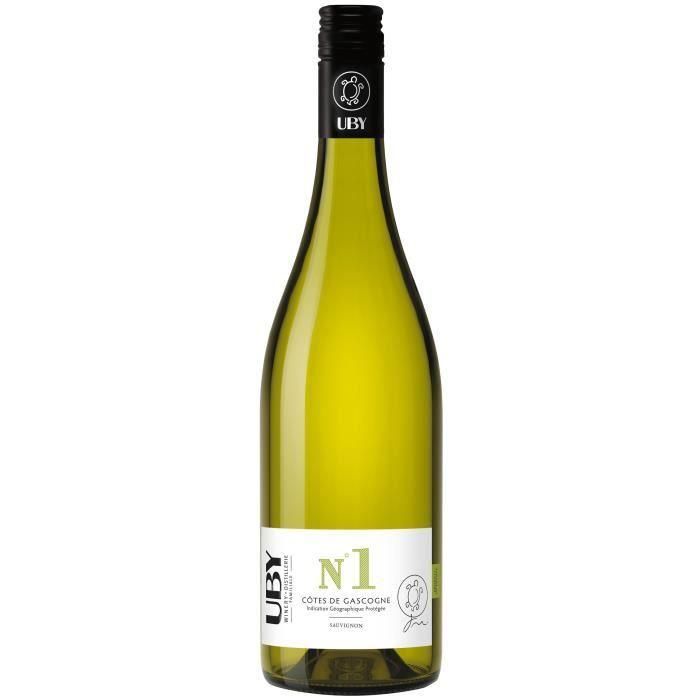 UBY N ° 1 Côtes de Gascogne Sauvignon Gros Manseng Vino Blanco