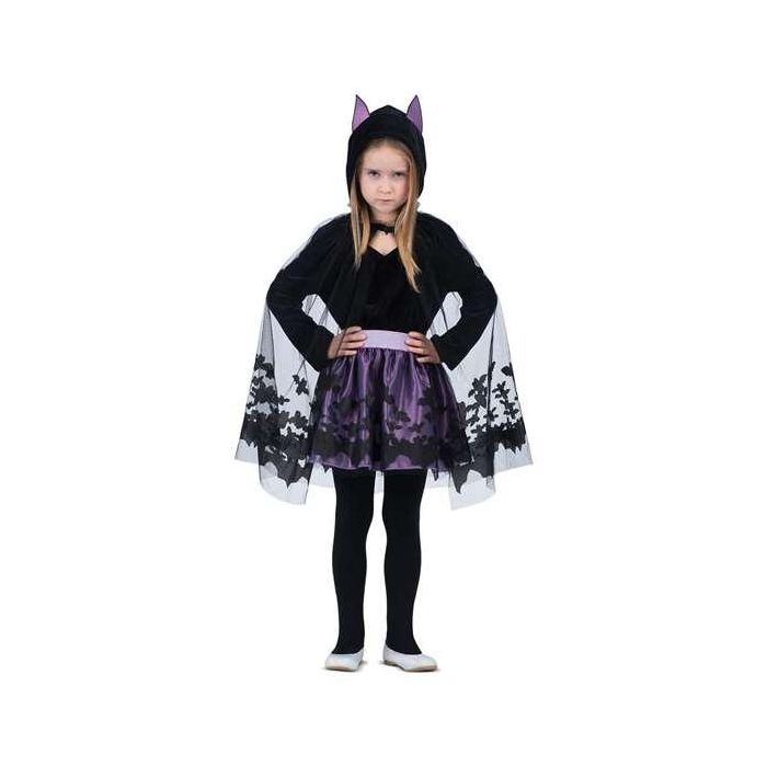 Disfraz murciélago morado talla 7-9 años 2 Disfraz murciélago morado talla 7-9 años 2
