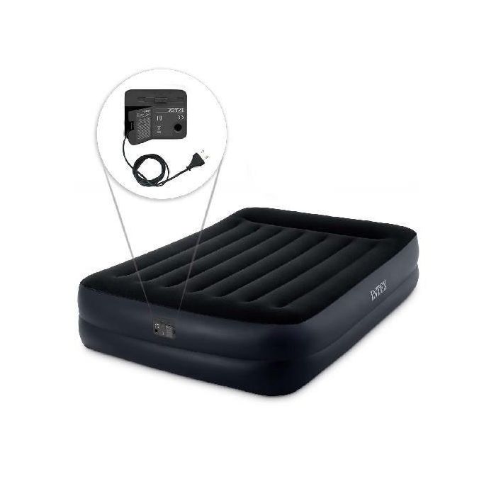 Colchón hinchable para 2 personas 64124ND INTEX - Colchón extra con inflado eléctrico - ALMOHADA DESCANSO ELEVADO 3 Colchón hinchable para 2 personas 64124ND INTEX - Colchón extra con inflado eléctrico - ALMOHADA DESCANSO ELEVADO 3