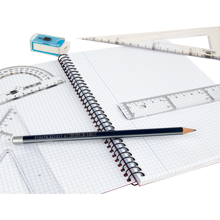 Liderpapel Cartabon 20 cm Plástico Transparente Biselado Graduado Escala Milímetros 5