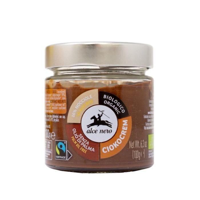 Crema De Chocolate Con Avellanas Bio