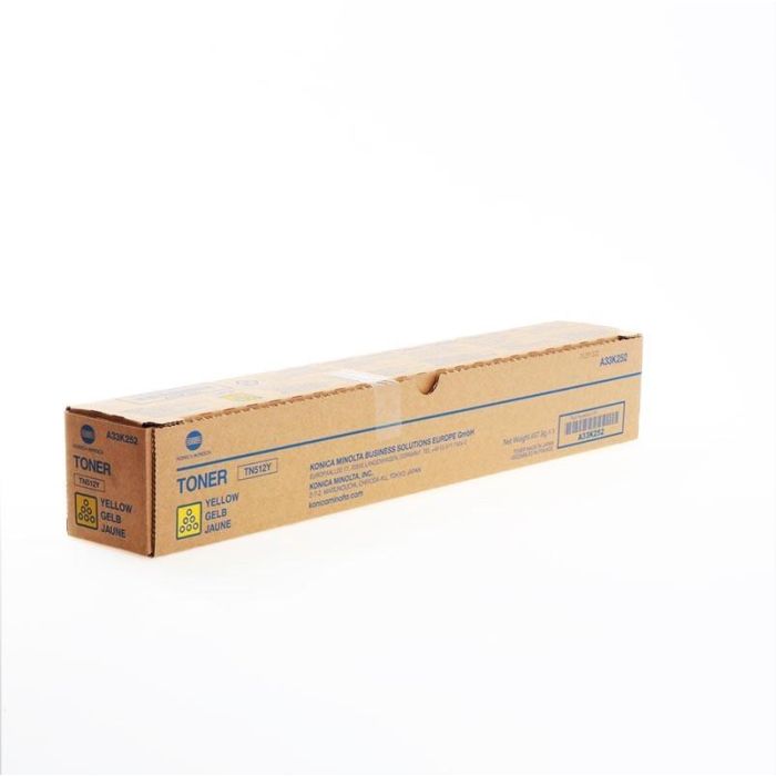 Konica-Minolta Toner Amarillo Tn512Y para modelos C454 y C554