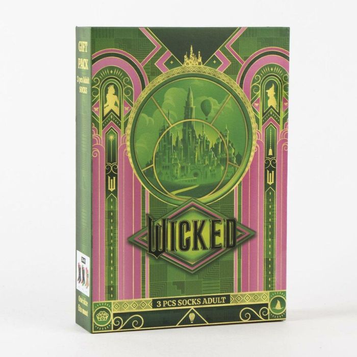 Cerdá Pack de 3 Calcetines Wicked Tu Multicolor Tallas 36-43 3