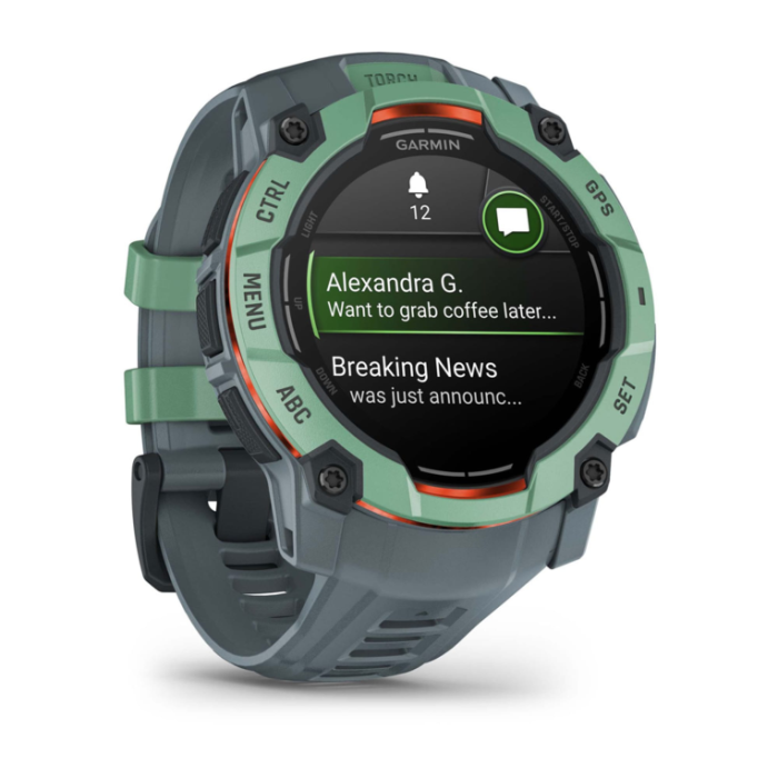 Garmin Instinct 3 AMOLED 3,3 cm (1.3") 50 mm Digital 416 x 416 Pixeles Pantalla táctil Verde GPS (satélite) Garmin Instinct 3 AMOLED 3,3 cm (1.3") 50 mm Digital 416 x 416 Pixeles Pantalla táctil Verde GPS (satélite)