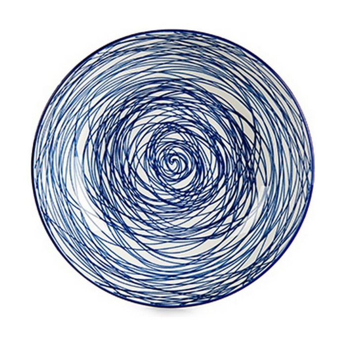 Plato Hondo Vessia MB19A3182-SB MB19A3182-SB Azul Blanco Porcelana Rayas 20 x 4,7 x 20 cm (6 Unidades) 1 Plato Hondo Vessia MB19A3182-SB MB19A3182-SB Azul Blanco Porcelana Rayas 20 x 4,7 x 20 cm (6 Unidades) 1