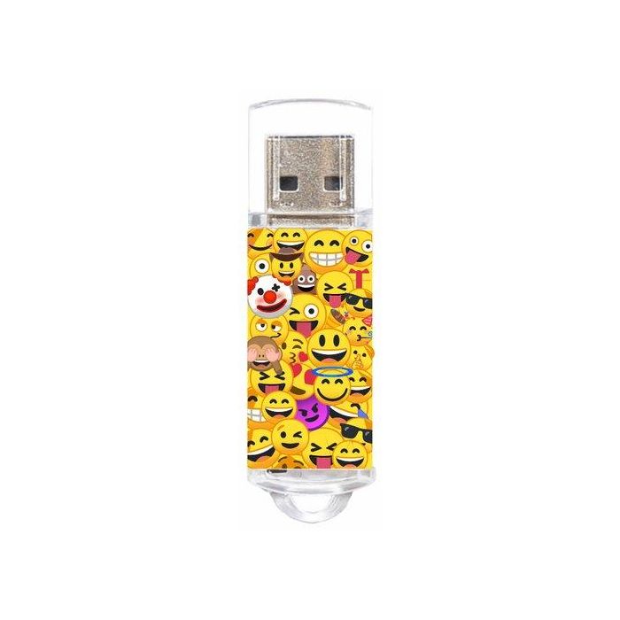 Memoria Usb 32Gb Tech-One-Tech Emojis 2.0 (Incluye Canon Lpi De 0.24 )