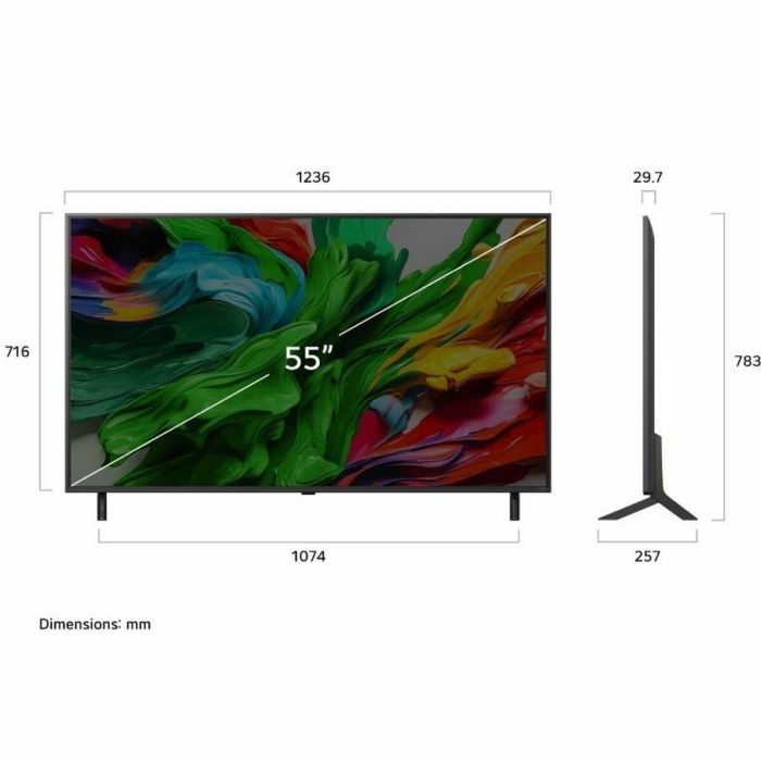 Smart TV LG 55QNED87A6B 55" (55") 4K Ultra HD (4K Ultra HD) LED HDR Edge-LED AMD FreeSync (LED) (HDR) (Edge-LED) (AMD FreeSync) 17