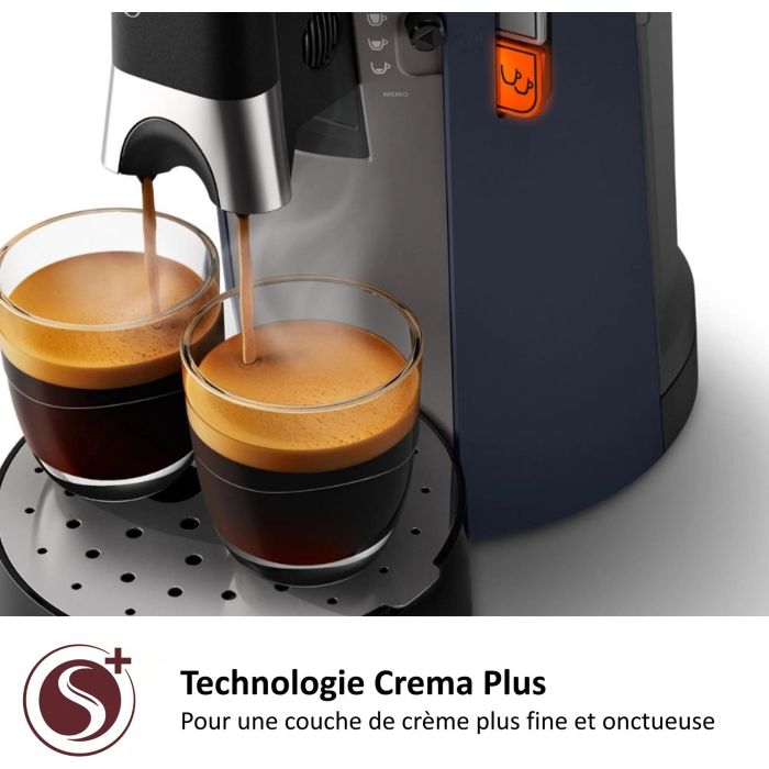 Cafetera de Cápsulas Philips Senseo Select CSA240 / 71 900 ml