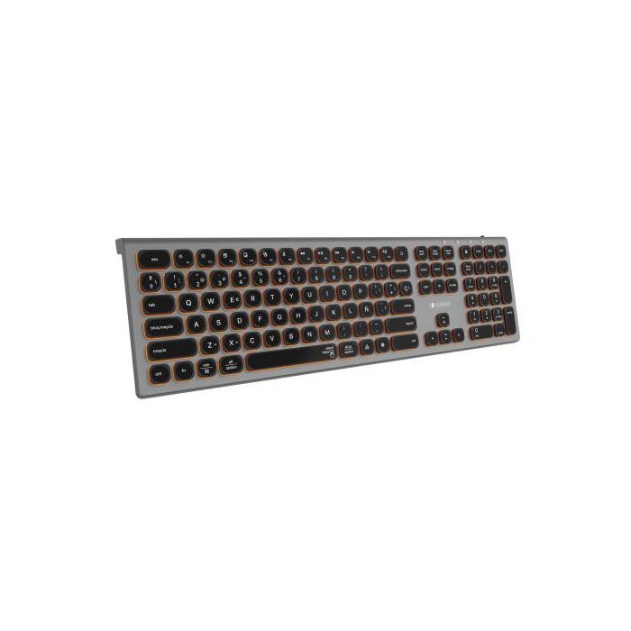 Subblim Teclado Bluetooth/2.4G Master Iluminado RGB, Teclado Numérico, Multidispositivo, USB-C, SUBKB-3MIE310 Subblim Teclado Bluetooth/2.4G Master Iluminado RGB, Teclado Numérico, Multidispositivo, USB-C, SUBKB-3MIE310