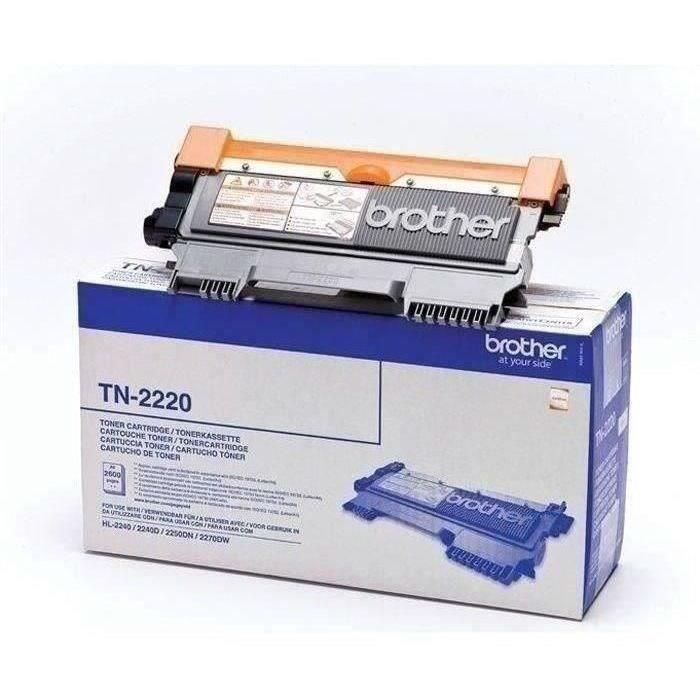 Toner Brother Tn-2220 -2.600Pag- Hl-2240D Hl-2250Dn Hl-2270Dw Dcp-7050 Dcp-7060D Dcp-7065Dn