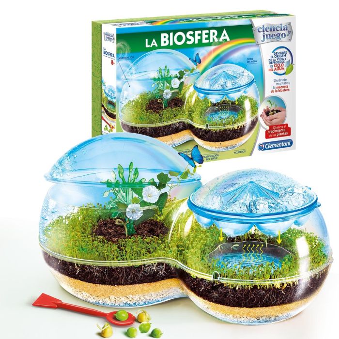 Clementoni 55283 La Biosfera - Kit Científico Educativo para Niños: Aprende el Ciclo del Agua y Germinación de Plantas, +8 años 0 Clementoni 55283 La Biosfera - Kit Científico Educativo para Niños: Aprende el Ciclo del Agua y Germinación de Plantas, +8 años 0