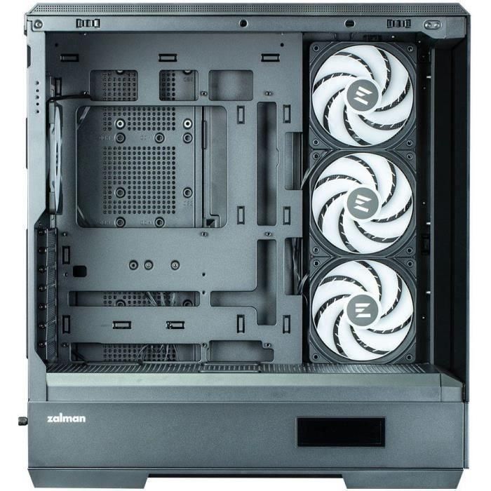 Caja PC - ZALMAN - P50 DS - Semitorre - ATX - Negra - Cristal templado - USB-C y A-RGB 3 Caja PC - ZALMAN - P50 DS - Semitorre - ATX - Negra - Cristal templado - USB-C y A-RGB 3