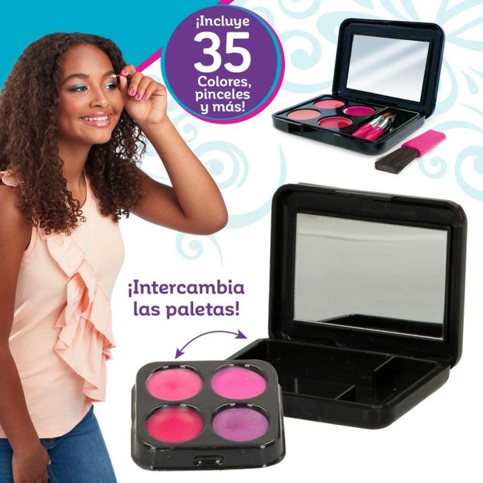 Set de Maquillaje Infantil Cra-Z-Art Shimmer 'n Sparkle Glam & Go 19 x 16 x 8 cm 4 Unidades 5 Set de Maquillaje Infantil Cra-Z-Art Shimmer 'n Sparkle Glam & Go 19 x 16 x 8 cm 4 Unidades 5