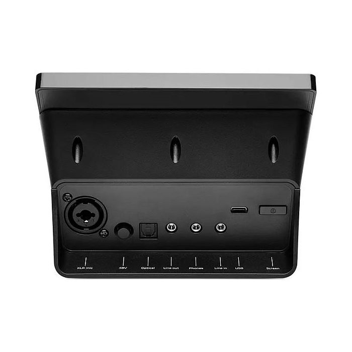 Hercules Stream Essentials Kit XLR, Micrófono de Mesa Unidireccional/Cardioide, 50 - 18000 Hz, -56 dB, 350 Ω, Controlador de Audio con Pantalla TFT