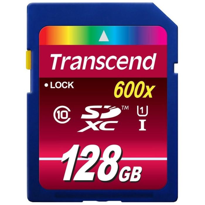 CARD Card 128GB Transcend SDXC UHS-I 600x 1